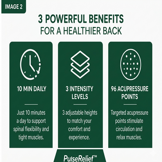 Back stretcher before and after — improved posture and spinal support