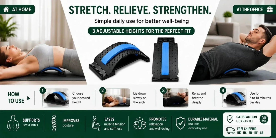 5 Simple Ways to Ease Back Tension at Home - PulseRelief™