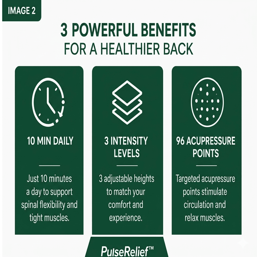 PulseRelief™ Back Stretcher - PulseRelief™