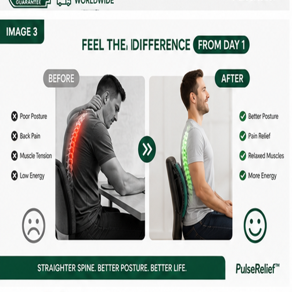 PulseRelief™ Back Stretcher