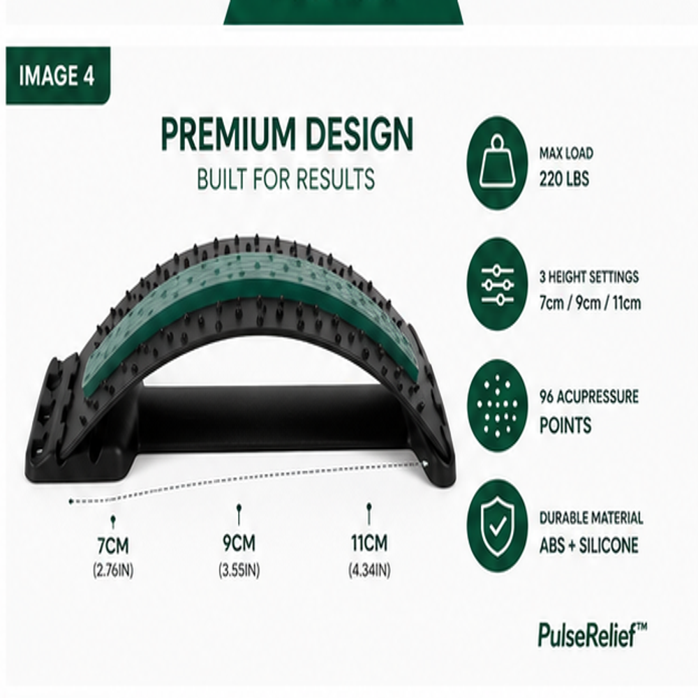 PulseRelief™ Back Stretcher